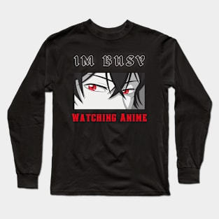 funny anime Long Sleeve T-Shirt